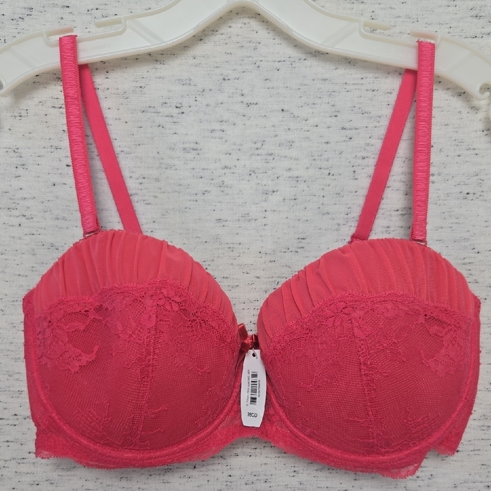 NWT Adore Me Pink Lace Bra
